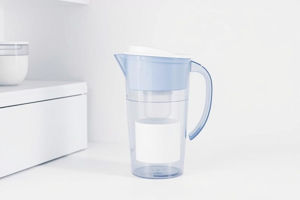Brita Space Saver compact pitcher with Elite Filter Brita Space Saver compact pitcher with Elite Filter