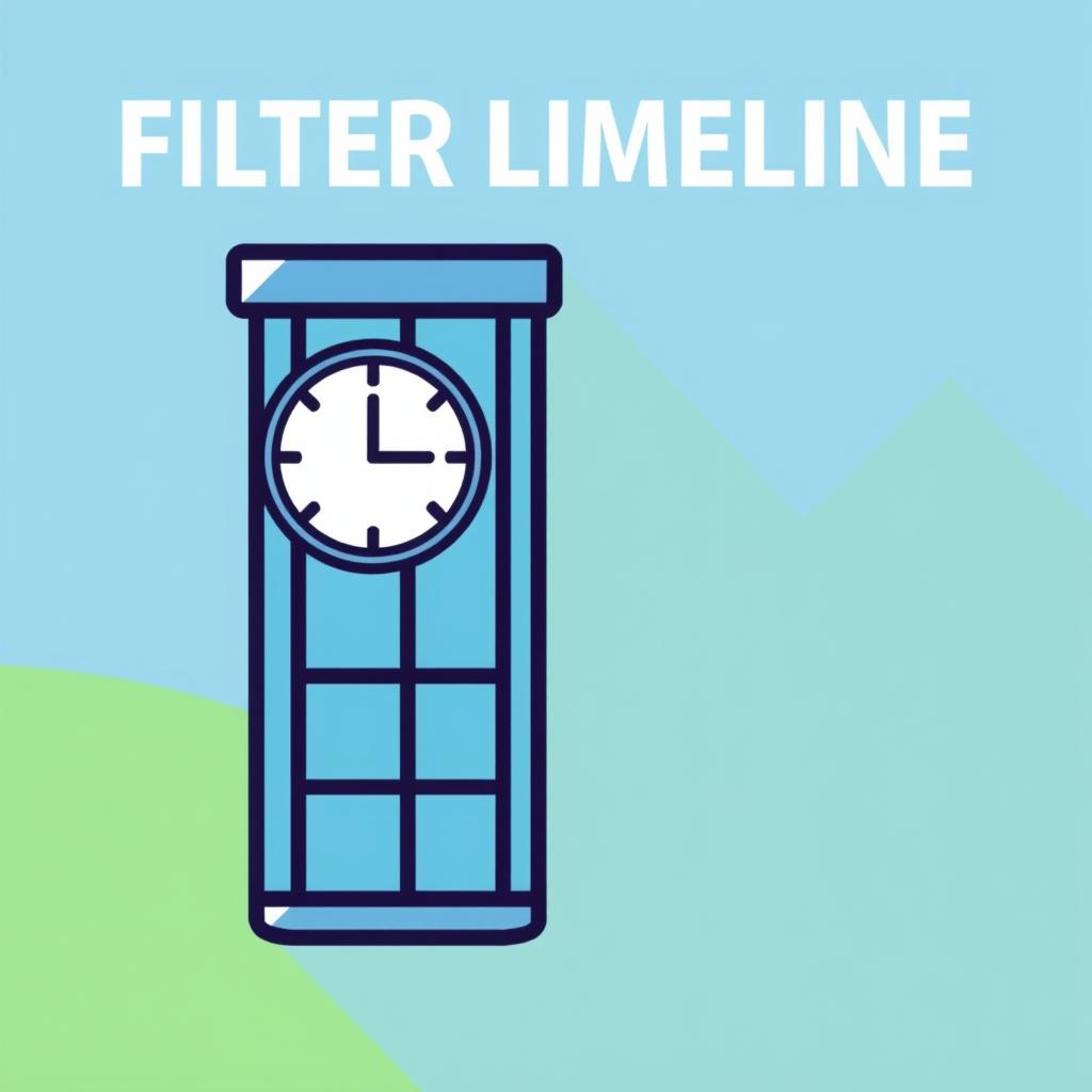 Icon representing filter lifespan Icon representing filter lifespan