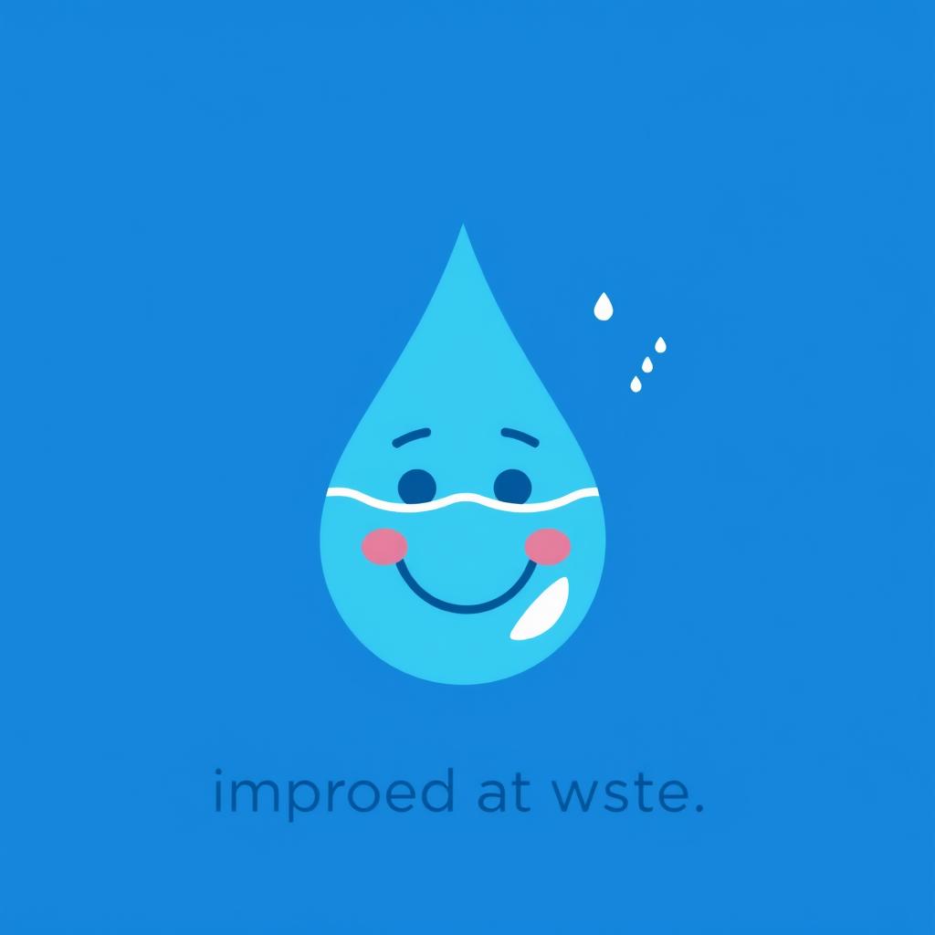 Icon representing improved water taste Icon representing improved water taste