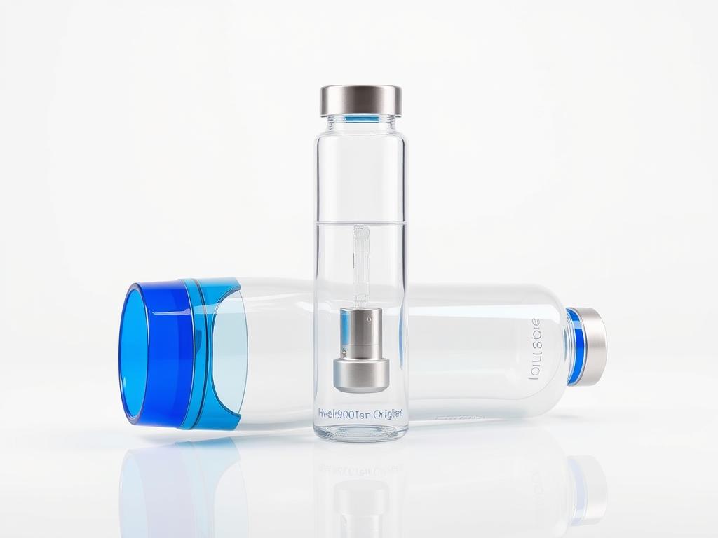 IonBottles Original Hydrogen Water Bottle with glass construction IonBottles Original Hydrogen Water Bottle with glass construction